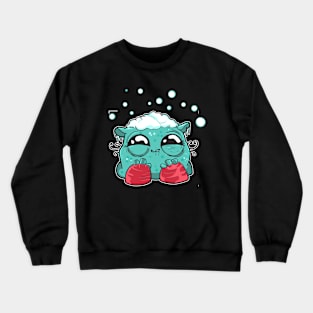 Cute Winter Little Creature Xmas Crewneck Sweatshirt